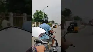 Pillion view of #streetsofchennai