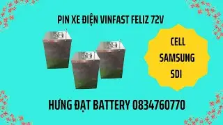 Review Pin xe m&aacute;y điện Vinfast Felix