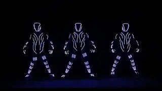 MAPPING LASER LED - THE FUTURE DANCE in HOTEL REX | #event #laser #dance #visual #building #business