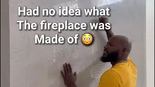 75&rdquo; Samsung Frame Install On Venetian Plaster