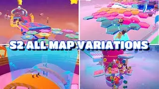 Fall Guys Season 2 All Maps Variations