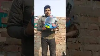 New helmet for my first ride...! #rider #riding #vlogger #vlog #mthelmets