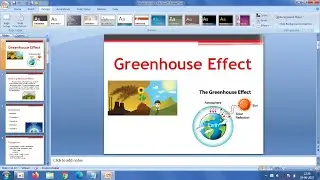 PPT On Greenhouse Effect | Learn To Make PowerPoint Presentation On Greenhouse Effect |
