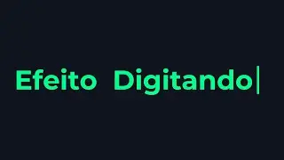 Criando um Efeito de Digitação com HTML, CSS e JavaScript