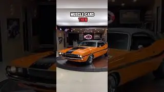 Muscle cars now vs then #edit #shorts #car