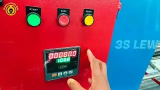 Reeling Machine (Length Counter Unit) Control Wiring in Hindi ! Length Counter Unit Programing !