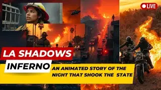 Los Angeles Wildfire | FICTIONAL Animated Story !