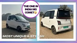 One in India MG Comet🇮🇳🔥 || Most Sporty Looks Ever🤪 || Modified MG Comet😈 || Wheels and Tech