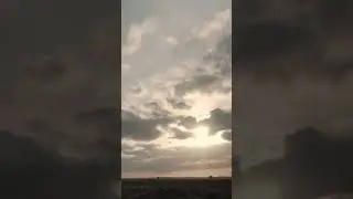 Dramatic Cloudy Sky Timelapse: Nature's Ever-Changing Canvas in 4K ☁️🎥 #nature #sunset #clouds