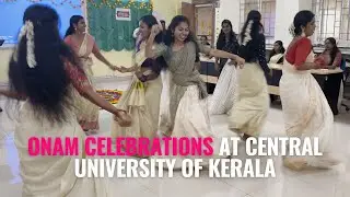 Thrillonam2025 Onam celebrations by MBA students at the Central University of Kerala