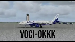 Prepar3dv3 Indigo A320 Cochin to KuwaitCity |  #p3dtutorial #cochin #kuwait  #p3d