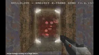 (Saturn homebrew) HELLSLAVE - Project Z-Treme SAGE 2020 trailer