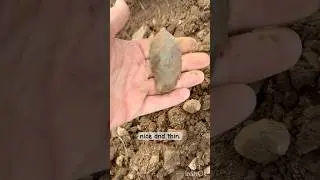 VERY sharp! #arrowhead #arrowheadhunting #nativeamerican #artifacts #artifacthunting #rockhounding