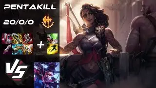 BOTTOM Samira vs Vayne [PENTAKILL] - NA Grandmaster Patch 14.8