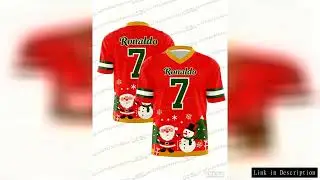 Football Jersey 3d Printed NO.7 Ronaldo Boys Girls Christmas Training Women's Sports Breathable Shor