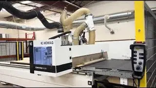 CNC, Fab & Industrial Machinery Auction Lot 1000 - 2019 HOMAG CENTATEQ N-300 NESTING CNC MACHINE