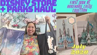Disney Store/Parks Haul + 1st Look at Arrendale Castle Collection Series 2 | A Successful MerchPass!