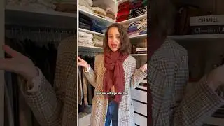 Comment nouer une &eacute;charpe facilement #tips #astuce #mode #scarf #astuces