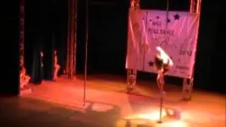 Tania Cristina - Miss Pole Dance Brasil 2012 - 1&ordm; Colocada Categoria Profissional