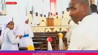 #LIVE ADHIMISHO LA MISA TAKATIFU YA SHUKRANI YA PADRE GODFREY LYIMO