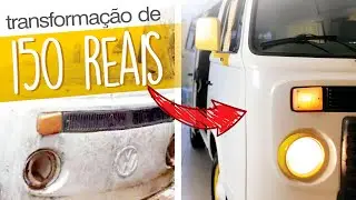 Como pintamos nossa Kombi? (ferrugem, rodas, retrovisores e faróis)