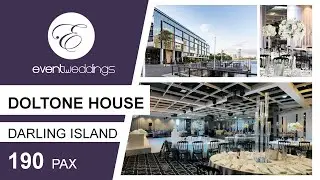 Doltone House Darling Island - Sydney Wedding Venue Walkthrough by Event Weddings