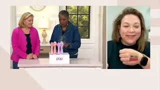 Pop Sonic Spade Face & Body Cleansing Tool with Case on QVC