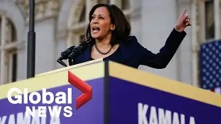 Kamala Harris holds first rally as 2020 presidential candidate