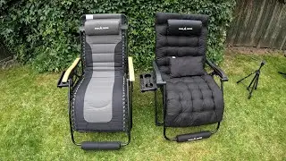 UDPATIO Extra Wide Sun Loungers / Zero Gravity Chairs - For Big & Tall People