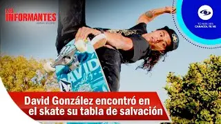 David Gonz&aacute;lez y su tabla de salvaci&oacute;n que encontr&oacute; en el skate - Los Informantes