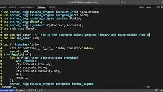 Token Instructions in Anchor SPl
