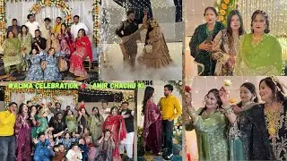 WALIMA CELEBRATION 🎉 | Amir Chachu Ki Family Injoy ❤️
