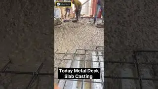 Concrete Metal Deck Slab Casting ।। What is Deck Slab ? ।। #construction #concreteslab #slab #civil