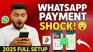 WhatsApp Payment Kaise Chalu Kare? (2025) | WhatsApp Pay Full Guide in Hindi