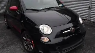 Fiat Abarth 500 3M MATTE GRAY 3M GLOSS CARBON FIBER BKCUSTOMS NYC