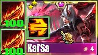 kai'Sa Grant 200 Stack Speed + 250 Magic Damage set 11 | TFT SET 11 RANKED Patch 14.11