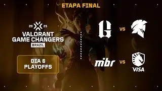 2G x TBS | MIBR x TLV | Game Changers Brazil 2025 Etapa Final | Playoffs - Dia 6 (MD3)