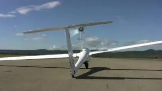 Antares Elektrosegler Start