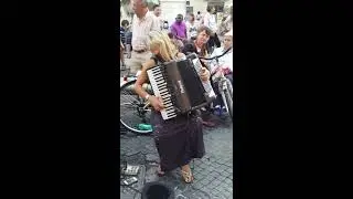 Artisti di strada a Piazza Navona. Gintaré