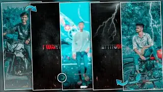 ⚠️I Want Attitude Dialogue Attitude Status Video Editing in alightmotion New Shake Effect ||