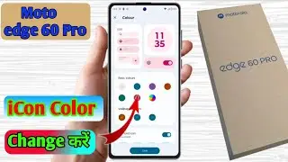 motorola edge 60 pro app color change, motorola edge 60 pro app icon color change