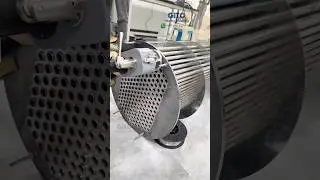 Shell & Tube Heat Exchanger Welding Process  #heatexchanger  #manufacturing