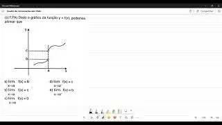 (U.F.PA) Dado o gráfico da função y = f(x), podemos afirmar que