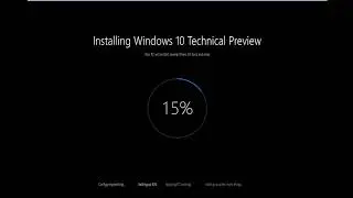 Installing Windows 10 build 10041