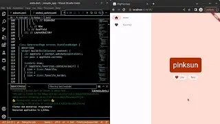 I created a sample Web Application using #flutter and #dart programming - 27-01-2023 @devavinoth