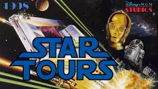 Walt Disney World - Disney - MGM Studios - Star Tours - A  Aventura de Star Wars! - 1998
