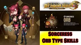 [WOD] SORCERESS SKILLS (ORB TYPE)