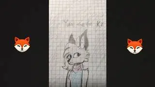 For Yuni the fox kz (. ❛ ᴗ ❛.) (Я рисовал это на конфиренции)