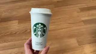 Honest Review of this Starbucks White Reusable Plastic Cup