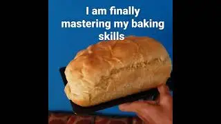 I am finally mastering my bread making skills.